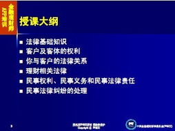 金融理财规划图表