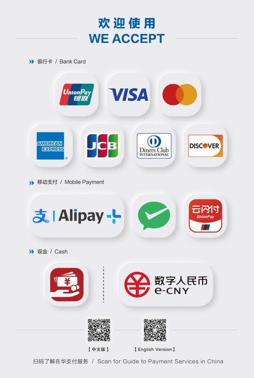 多种支付方式图标