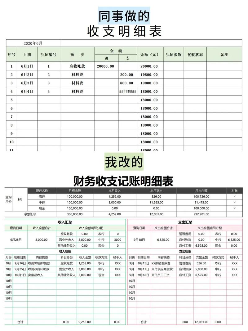 李姐认真记录收支情况